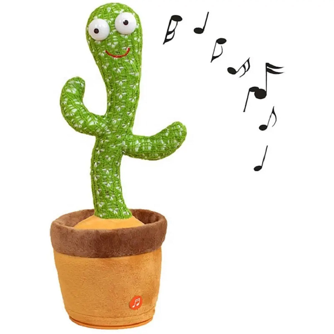 Dancing Cactus Rechargeable Toy, Talking Cactus Baby Toy for Kids - Dances, Sings, Wriggles & Records/Repeats What You Say - Funny Educational Toy for Children, Home Decor