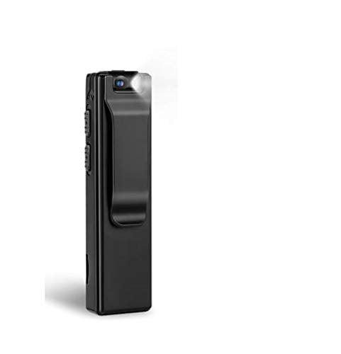 Body Camera Pocket Mini Bodycam, Wearable Portable Video Camera with Rotatable Lens Loop Recording 1080P HD for Personal Body Vlog, Plog, Traveling, Camping (32GB SD Card Included)
