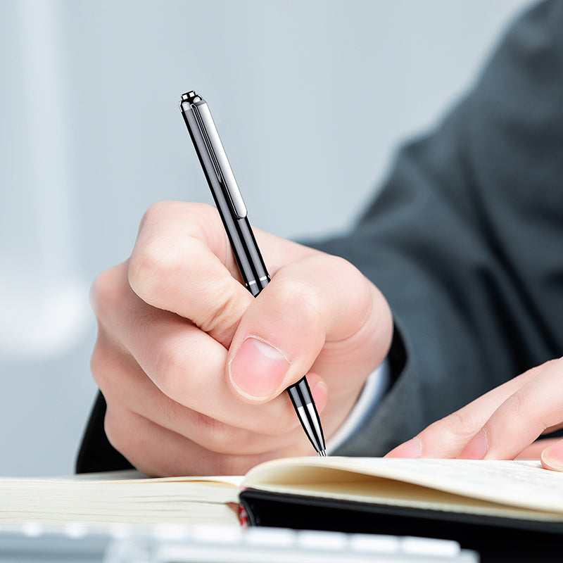 Digital Audio Note-Taking Pen 32GB with Voice Activation, MP3 Playback & Noise Reduction