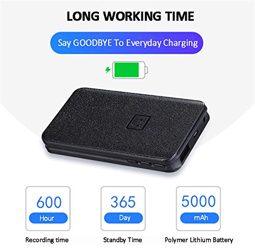 32GB Voice Recorder with Voice Activation – Up to 2-3 Days Recording on a Single Charge